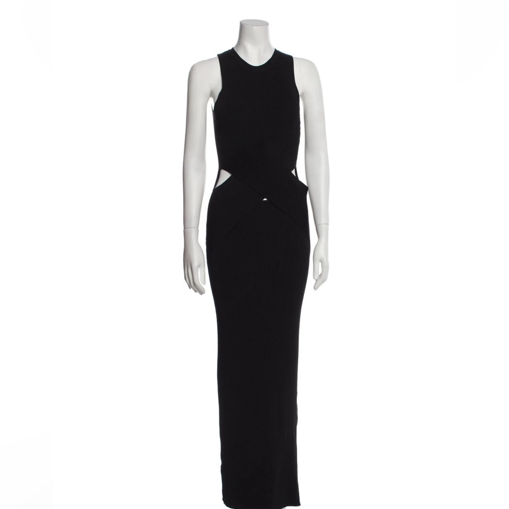 SIR the label black knit dress